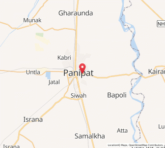 Map of Chandnibagh, Haryana