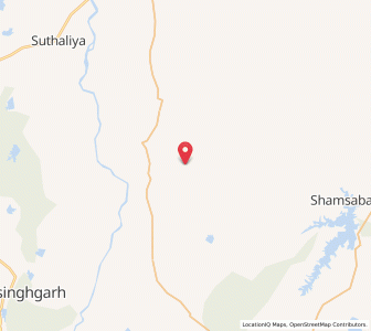 Map of Chandpura, Madhya Pradesh