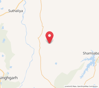 Map of Chandpura, Madhya Pradesh