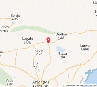 Map of Chandrani, Gujarat