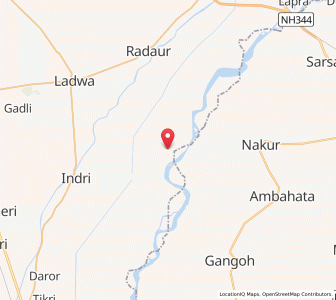 Map of Chandraon, Haryana