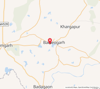 Map of Chanduli, Madhya Pradesh