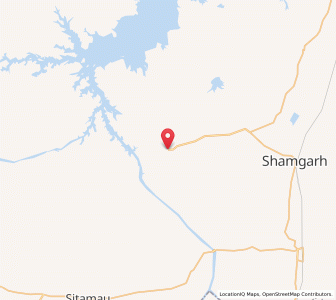 Map of Chandwasa, Madhya Pradesh