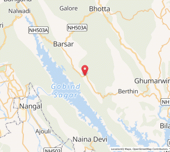 Map of Changar Talai, Himachal Pradesh