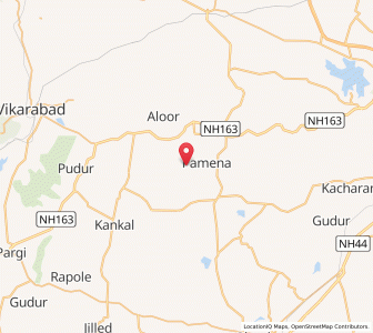 Map of Channaballi, Andhra Pradesh
