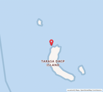 Map of Chanumia, Andaman and Nicobar Islands