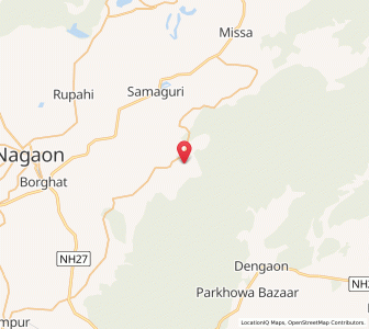 Map of Chapanalla, Assam