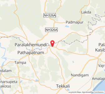 Map of Chapara, Andhra Pradesh