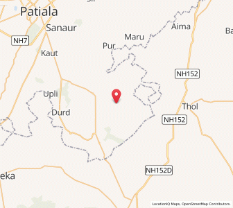 Map of Chaprahar, Punjab