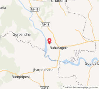 Map of Charakmara, Jharkhand