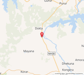 Map of Charama, Chhattisgarh