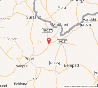 Map of Charaut, Bihar