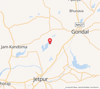 Map of Charkhardi, Gujarat