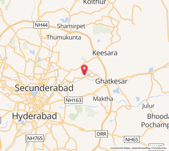 Map of Charlapalli, Andhra Pradesh