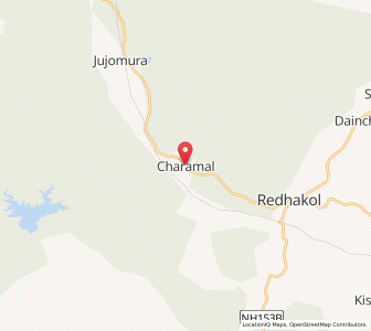 Map of Charmal, Odisha