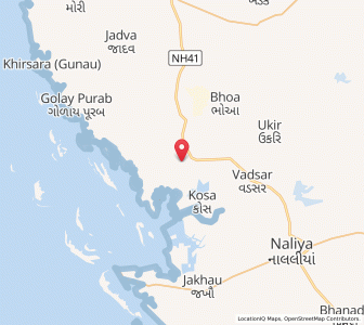Map of Charopadi Moti, Gujarat