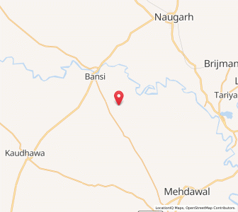 Map of Charthari, Uttar Pradesh