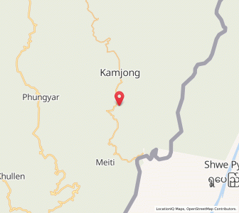 Map of Chassud, Manipur