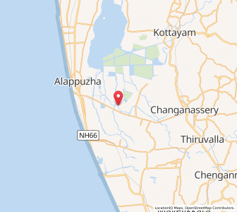 Map of Chathurthiakary, Kerala