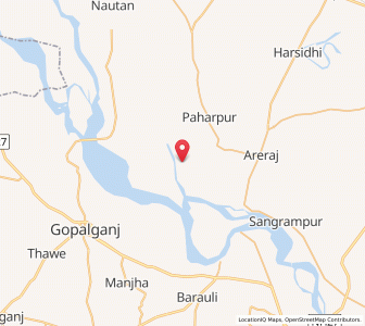Map of Chatia, Bihar