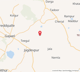 Map of Chatlapalli, Andhra Pradesh