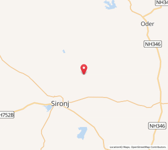 Map of Chatoli, Madhya Pradesh