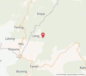 Map of Chaton, Manipur