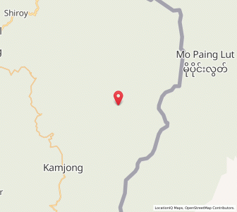 Map of Chattrik, Manipur