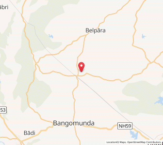 Map of Chatuanaka, Chhattisgarh