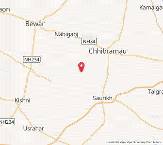 Map of Chaturipur, Uttar Pradesh