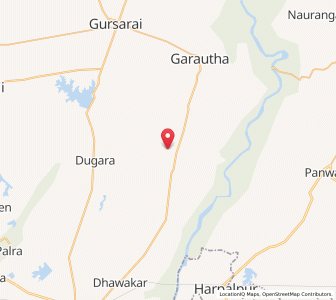 Map of Chaturtal, Uttar Pradesh