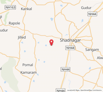 Map of Chaulpalli, Andhra Pradesh