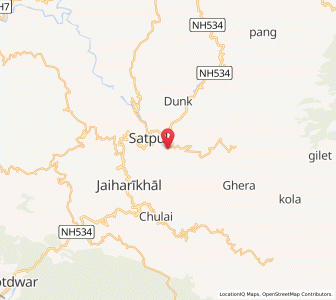 Map of Chaumasu, Uttarakhand