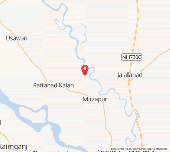 Map of Chaura Bagarkhet, Uttar Pradesh