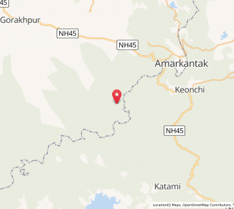Map of Chauradadar, Madhya Pradesh