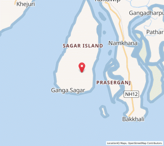 Map of Chemagari Hat, West Bengal