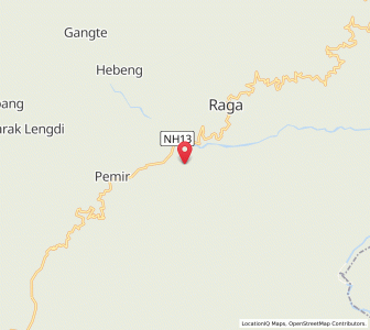 Map of Chemir, Arunachal Pradesh