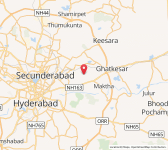 Map of Chengi Cherla, Andhra Pradesh