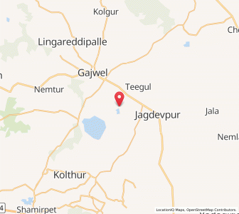 Map of Cheparti, Andhra Pradesh