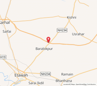 Map of Chhadami ka Nagla, Uttar Pradesh