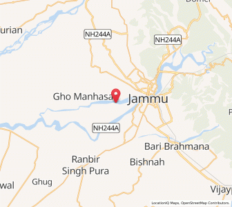 Map of Chhanni Nanak, Kashmir