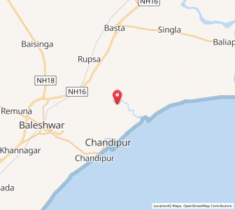 Map of Chhanua, Odisha