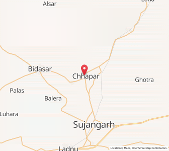 Map of Chhapar, Uttar Pradesh