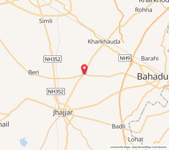 Map of Chhara, Haryana