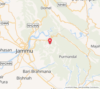Map of Chhargal, Kashmir
