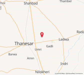Map of Chharpura, Haryana