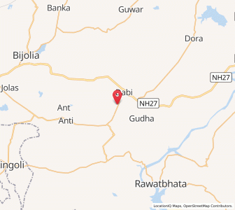 Map of Chhat ka Khera, Rajasthan