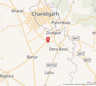Map of Chhat, Punjab