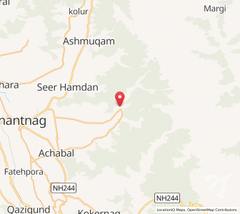 Map of Chhatargul, Kashmir