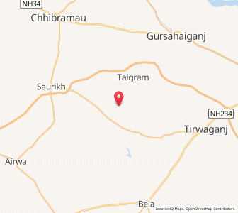 Map of Chhatnapur, Uttar Pradesh